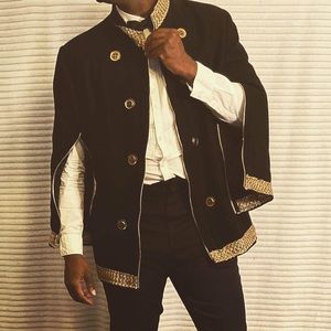 Men’s cape blazer